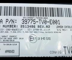 CENTRALINA MODULO BLUETOOTH HONDA CIVIC IX Mk9 201