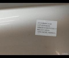 PORTELLONE COFANO POSTERIORE BAULE BMW 316D F30  2 - 15