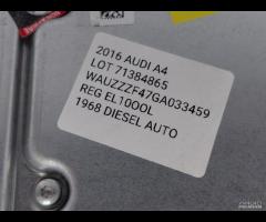 CENTRALINA AIRBAG 2.0D 110Kw 150CV AUDI A4 B9 2016 - 13