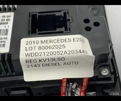 PANNELLO COMANDO CLIMA RISCALDAMENTO MERCEDES E200 - 12