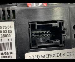 PANNELLO COMANDO CLIMA RISCALDAMENTO MERCEDES E200 - 22