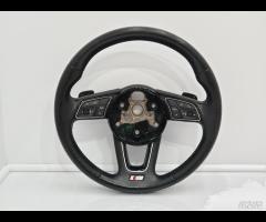 VOLANTE MULTIFUNZIONE STERZO IN PELLE TRAFORATA AU