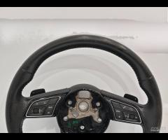 VOLANTE MULTIFUNZIONE STERZO IN PELLE TRAFORATA AU