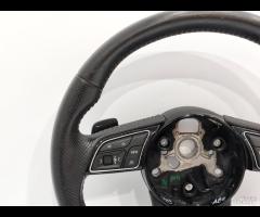 VOLANTE MULTIFUNZIONE STERZO IN PELLE TRAFORATA AU