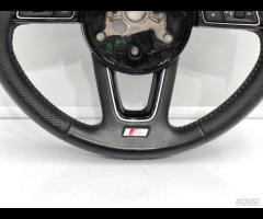 VOLANTE MULTIFUNZIONE STERZO IN PELLE TRAFORATA AU - 8