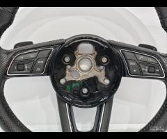 VOLANTE MULTIFUNZIONE STERZO IN PELLE TRAFORATA AU - 9