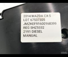 PANNELLO COMANDO CLIMA RISCALDAMENTO MAZDA CX-5 20 - 17