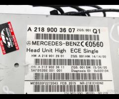 UNITA DI TESTA NAVIGAZIONE MULTIMEDIA MERCEDES W21 - 11