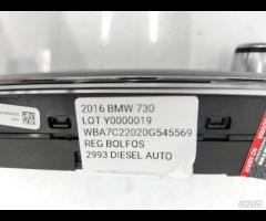 PANNELLO COMANDO CLIMA / AUTORADIO BMW G11 G12 201 - 10