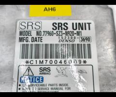 CENTRALINA AIRBAG SRS HONDA LEGEND III 77960SZ3N92 - 9