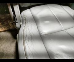 SET SEDILI IN PELLE BIANCA JAGUAR S-TYPE 1998-2007 - 7