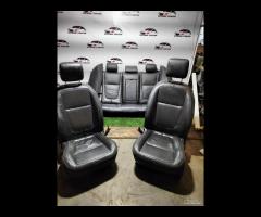 SET SEDILI RISCALDABILI IN PELLE NERA JAGUAR XF 20