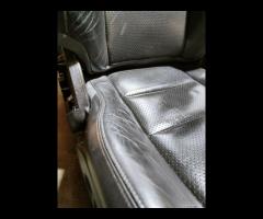SET SEDILI RISCALDABILI IN PELLE NERA JAGUAR S-TYP