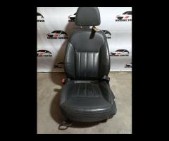 SEDILE IN PELLE NERA ANTERIORE DESTRA OPEL INSIGNI