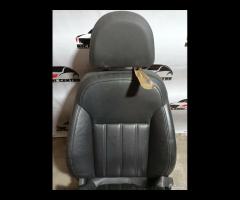 SEDILE IN PELLE NERA ANTERIORE DESTRA OPEL INSIGNI