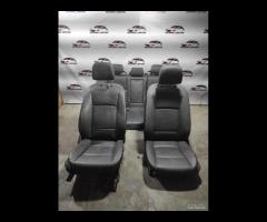 SET SEDILI IN PIELE NERA BMW SERIE 5 F10 2010-2013
