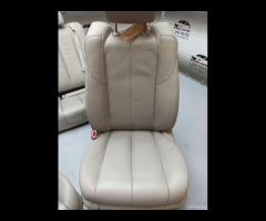 SET COMPLETO SEDILI IN PELLE BEIGE ANTERIORE+POSTE