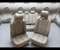 SET COMPLETO SEDILI IN PELLE BEIGE ANTERIORE+POSTE