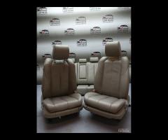 SET COMPLETO SEDILI IN PELLE BEIGE ANTERIORE+POSTE - 16