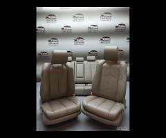 SET COMPLETO SEDILI IN PELLE BEIGE ANTERIORE+POSTE - 18