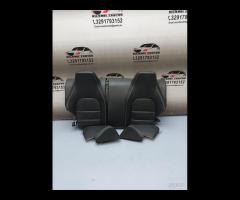 SEDILI IN PELLE NERA POSTERIORE MERCEDES CLASSE E