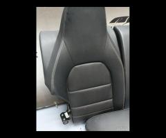 SEDILI IN PELLE NERA POSTERIORE MERCEDES CLASSE E - 10