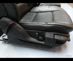 SET COMPLETO SEDILI IN PELLE NERA BMW SERIE 5 F10 - 11