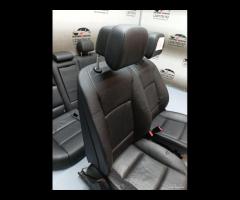 SET COMPLETO SEDILI IN PELLE NERA BMW SERIE 5 F10 - 12
