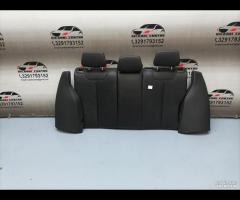 SEDILI POSTERIORE IN PELLE NERA CUCITURA ROSSA BMW