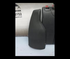 SEDILI POSTERIORE IN PELLE NERA CUCITURA ROSSA BMW