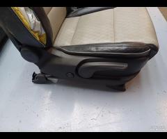 SET SEDILE IN PELLE NERA KIA SPORTAGE SERIE IV 201 - 12