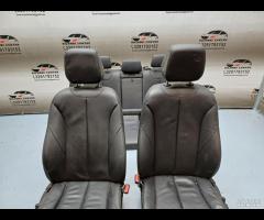 SET SEDILE IN PELLE NERA BMW SERIE 3 F31 TOURING F
