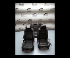 SET SEDILE IN PELLE NERA OPEL INSIGNIA A STATION W
