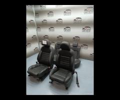 SET SEDILE IN PELLE NERA OPEL INSIGNIA A STATION W