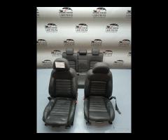 SET SEDILE IN PELLE NERA OPEL INSIGNIA A STATION W