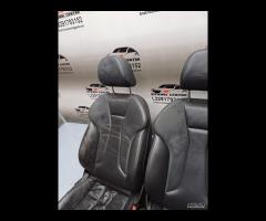 SEDILI ANTERIORI IN PELLE NERA AUDI A3 8V CABRIO 2 - 12