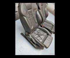 SEDILI ANTERIORI IN PELLE NERA AUDI A3 8V CABRIO 2 - 15