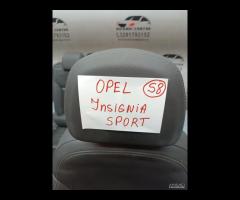 SET SEDILE IN PELLE NERA OPEL INSIGNIA SPORTS TOUR - 19