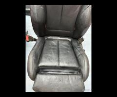 SET SEDILI IN PELLE NERA CUCITURA ROSSA BMW F20 20 - 12