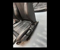 SET SEDILI IN PELLE NERA CUCITURA ROSSA BMW F20 20 - 14