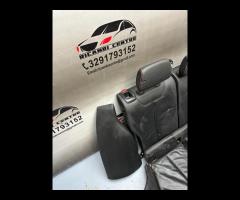 SET SEDILI IN PELLE NERA CUCITURA ROSSA BMW F20 20 - 20