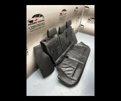 SET SEDILI IN PELLE NERA CUCITURA ROSSA BMW F20 20 - 22