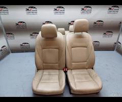 SET SEDILI IN PELLE BEIGE BMW SERIE 7 F01 2011 BER
