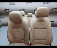 SET SEDILI IN PELLE BEIGE BMW SERIE 7 F01 2011 BER