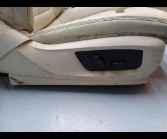 SET SEDILI IN PELLE BEIGE CUCITURA BEIGE BMW G30 F - 11