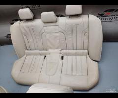 SET SEDILI IN PELLE BEIGE CUCITURA BEIGE BMW G30 F - 16