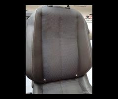 SET SEDILI IN PELLE \\ TESSUTO CUCITURA BIANCA OPE