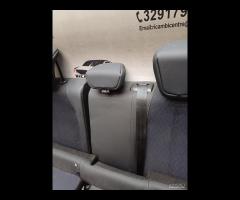 SET SEDILI IN PELLE \\ TESSUTO CUCITURA BIANCA OPE - 18