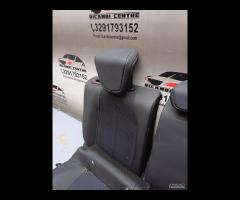 SET SEDILI IN PELLE \\ TESSUTO CUCITURA BIANCA OPE - 19