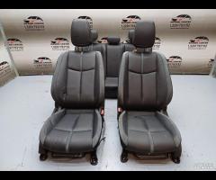 SET SEDILI IN PELLE CUCITURA BLU NISSAN LEAF II 20